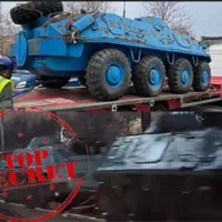 Rusia, disperată să distrugă căile ferate ce duc arme în Ucraina. Prin România au trecut blindate - Foto: Twitter / Chassa24 (imagine cu caracter ilustrativ)