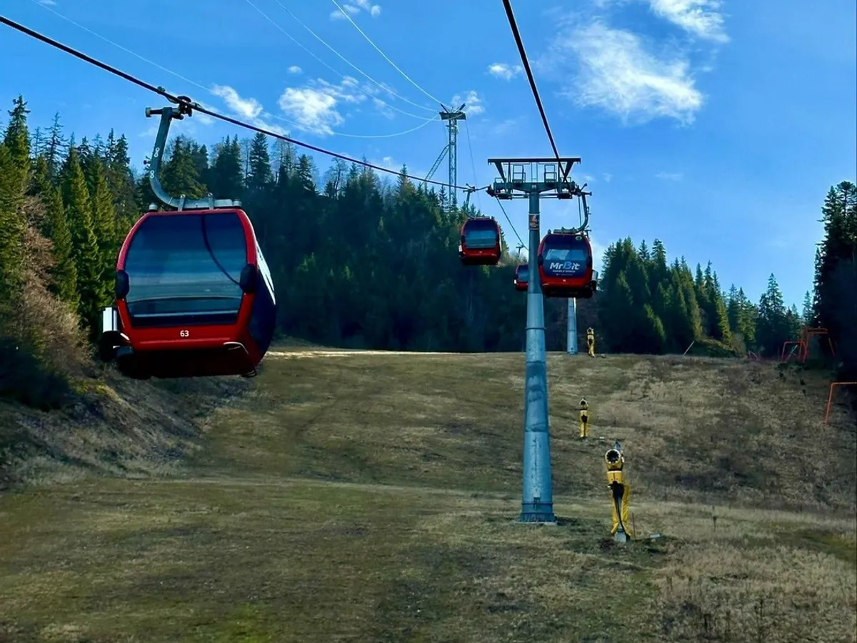 Pârtii „verzi” în Poiana Brașov - Foto: Facebook / Poiana Brasov Travel