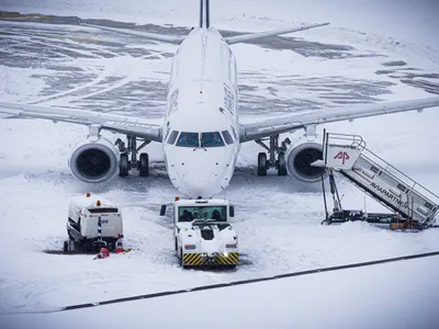 Aeroport în condiții de iarnăi - Foto: Profimedia Images (imagine cu rol ilustrativ)