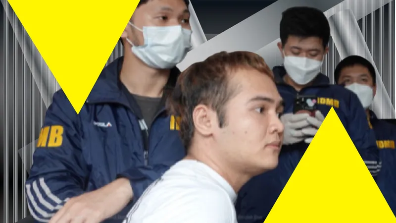 Traficant de droguri thailandez a apelat la „cuțite” pentru a arăta ca un corean. Vreau o viață nouă - FOTO: Thailand National Police