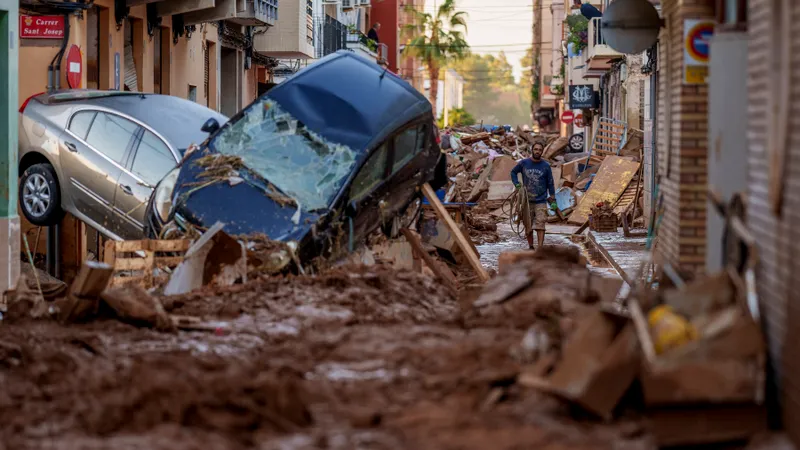 Inundaţii în Spania: Premierul Pedro Sanchez anunţă un nou bilanţ, cel puţin 211 morţii - Foto: Profimedia Images