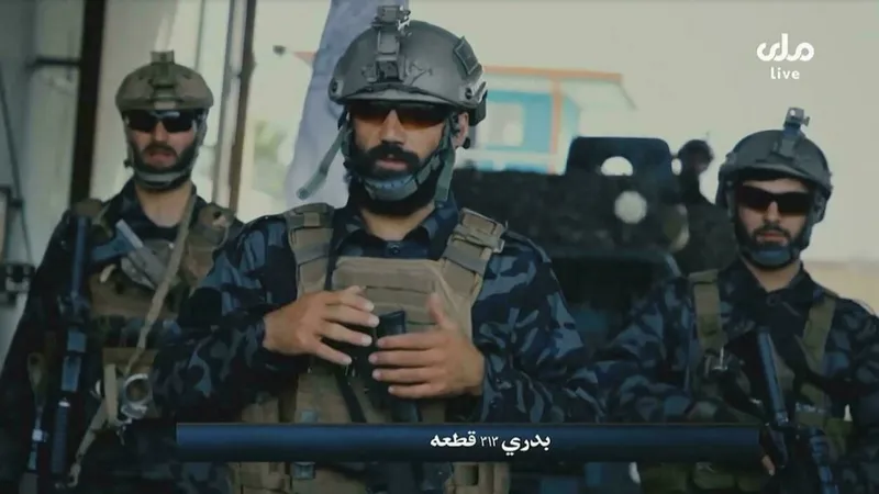 Unitatea talibană „Badri 313”/Foto:aljazeera