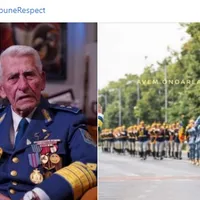 Radu Theodoru, general fondator al PRM, lăudat în Sputnik și fan AUR, lăudat de MApN. În cele din urmă, Ministerul Apărării a șters postarea.