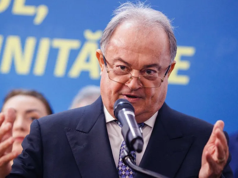 Vasile Blaga în conferinţă de presă - Foto: INQUAM PHOTOS/Cornel Putan