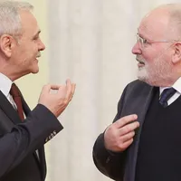 Liviu Dragnea a fost o vulnerabilitate pentru Frans  Timmermans, lider al Socialiștilor Europeni, nevoit să dea explicații pentru acțiunile fostului șef al PSD