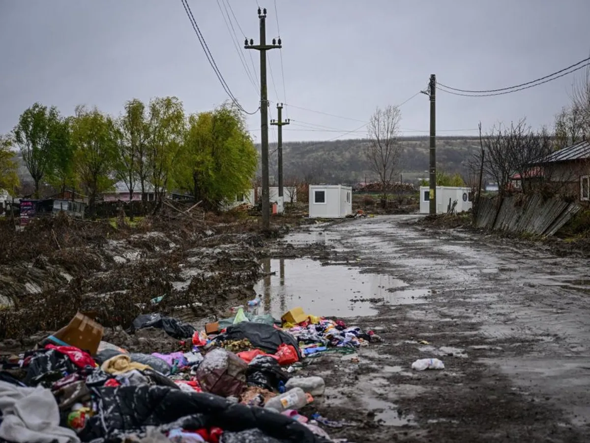 Inundaţie la Pechea, în judeţul Galaţi, în septembrie anul trecut - Foto: Profimedia Images (Imagine cu caracter ilustrativ)