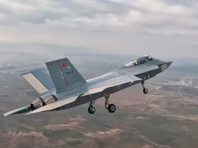 VIDEO Kaan, avionul de vânătoare de generația a cincea al Turciei, face un pas-cheie spre înlocuirea F-16: test reușit pe pistă