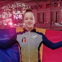 Gimnasta Alexia Gabriela Vănoagă Foto: facebook/ FANI Octavian BELU si Mariana BITANG
