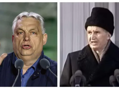 Viktor Orban, Nicolae Ceaușescu - Foto: Colaj B1TV