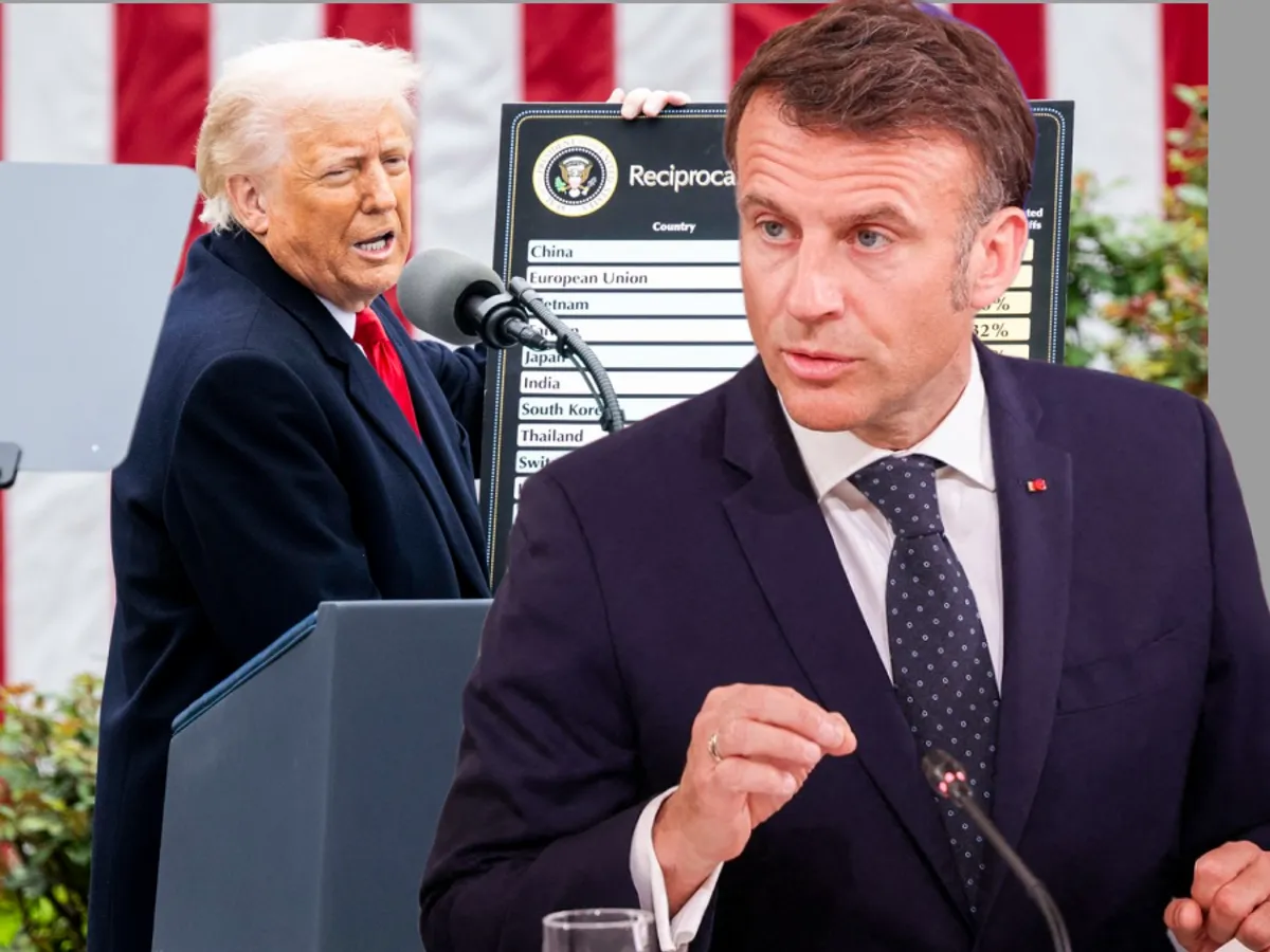 Furie în Europa după războiul economic al lui Trump. Macron amenință: Retragem investițiile din SUA - Foto: Profimedia images