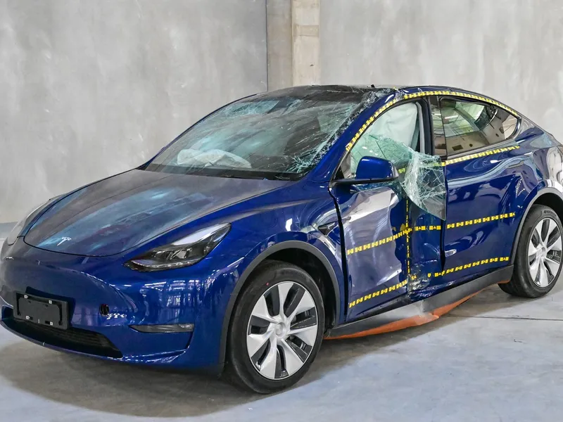 Bateria Tesla Model Y nu poate fi reparată (imagine cu caracter ilustrativ) - Foto: Profimedia Images