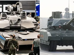 Armata de tancuri americane Abrams X vs. T-14, tancurile Rusiei. Cine câștigă? - FOTO: Profimedia