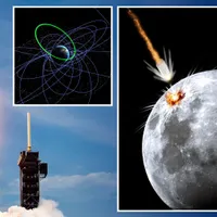 O rachetă SpaceX, scăpată de sub control, va lovi Luna, cel mai probabil în martie/FOTO: erylm.com