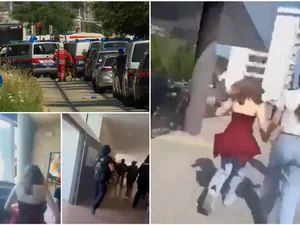 Doi adolescenți români sunt printre victimele atacului armat din Graz, Austria. Unul e în spital Foto: captură X