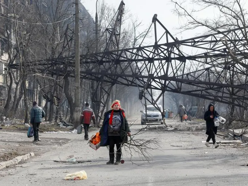 Două săptămâni fără alimentare cu apă, electricitate și gaz: situație dezastruoasă la Cernhiv/FOTO: Reuters