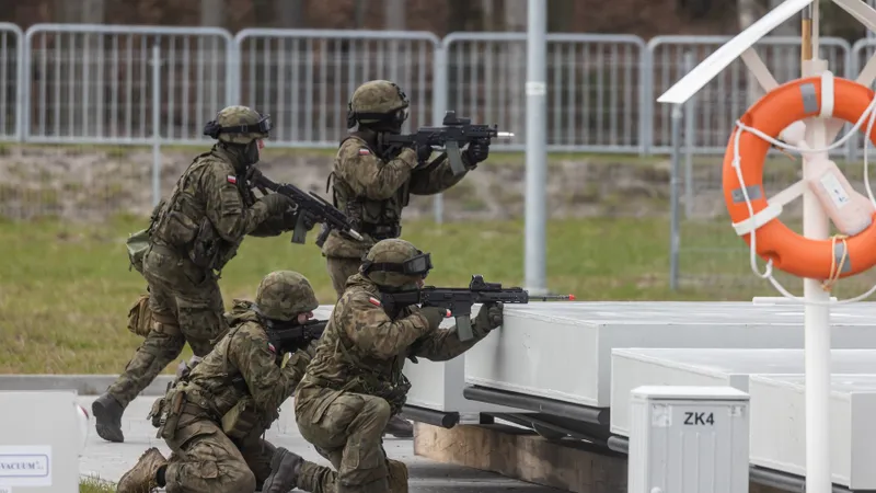 Soldați polonezi participă la exerciții militare NATO-Foto: Profimedia Images