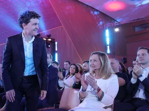 Nicușor Dan și Lasconi - Foto: INQUAM PHOTOS / Octav Ganea