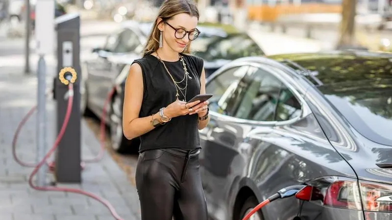 Mașinile electrificate, cotă de piață de 25% în România. Tesla de minimum 43.000 €, creștere de 530% - Foto: Profimedia Images - Rol ilustrativ