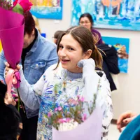 Giulia Pintea este o pictoriţă de 12 ani, care este considerată un fenomen în Occident Foto: Facebook
