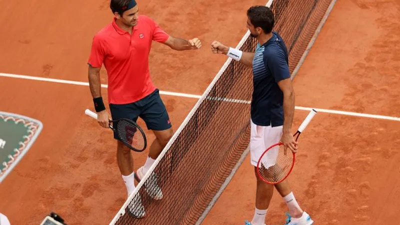 VIDEO Federer, scandal cu Cilic la Roland Garros: Joc prea încet? / GSP