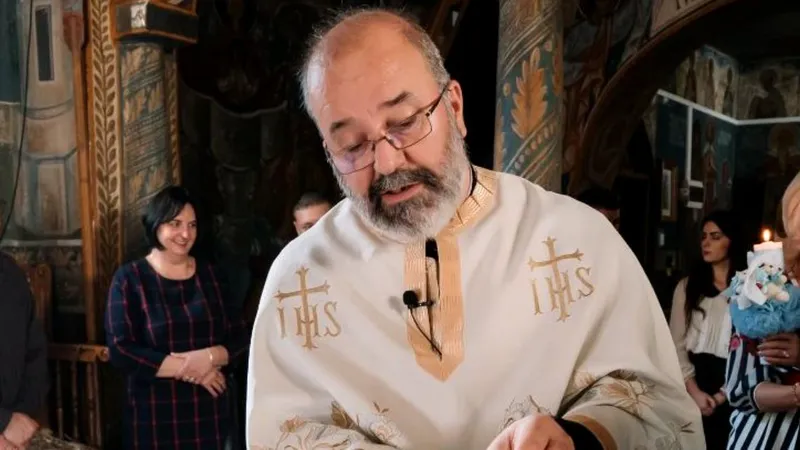 Preotul Constantin Muha / Foto: cancan.ro