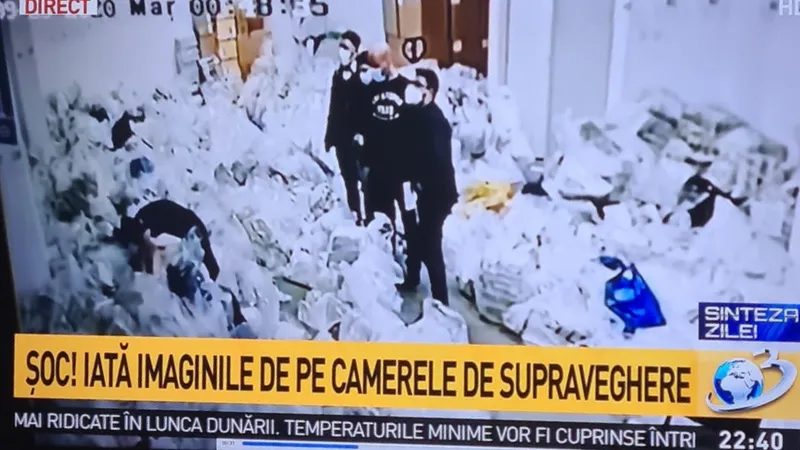 Imaginile prezentate drept probă pentru fraudă sunt, de fapt, din timpul verificării voturilor sub supravegherea președintelui BES 1 Foto: captura Antena 3