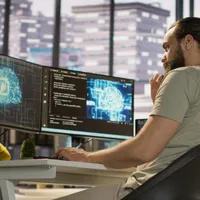 Angajat în domeniul AI - Foto: freepik.com (rol ilustrativ)