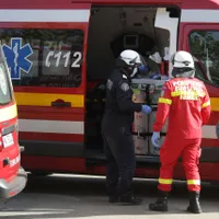 O femeie a murit joi după ce s-ar fi aruncat de pe Casa Presei din Capitală/FOTO: Inquam Photos / Octav Ganea