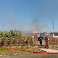 Incendiu masiv în Maramureș. Au intervenit peste 300 de pompieri. Ce s-a întâmplat? - Foto: ISU Maramureș