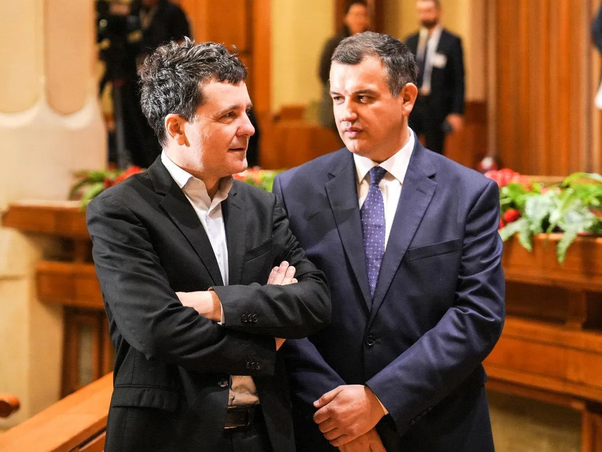 Nicușor Dan și Eugen Tomac - Foto: Facebook / Eugen Tomac