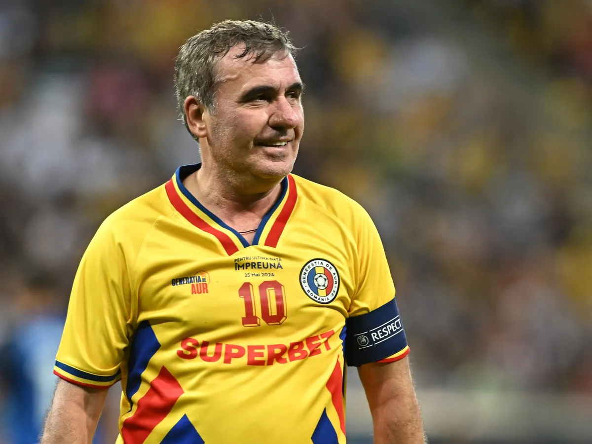 Gheorghe Hagi va fi decorat de Ilie Bolojan cu Ordinul Național „Steaua României” în grad de Cavaler - Foto: Profimedia Images