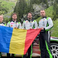 Simone Tempestini / Sergiu-Sebastian Itu (dreapta) și Norbert Maior / Francesca-Maria Maior (stânga). / Foto: Napoca Rally Academy