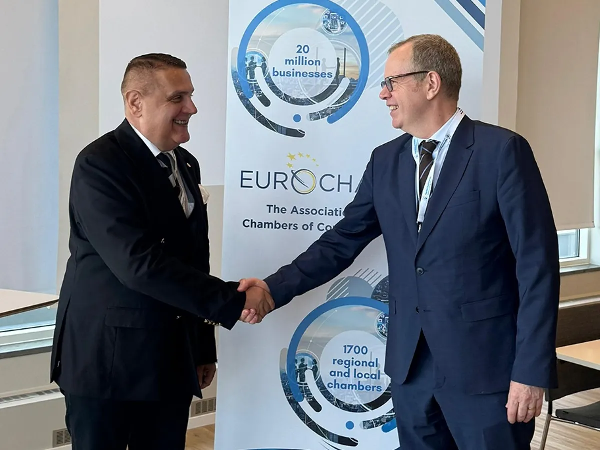 Secretarul general al Camerei de Comerț și Industrie a României (CCIR), Ovidiu Silaghi, a participat la cea de-a 135-a Adunare Generală a Asociaţiei Camerelor Europene de Comerţ și Industrie Foto: CCIR
