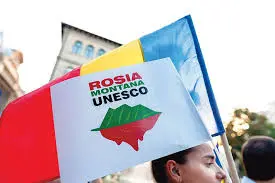 Roșia Montană a fost înscrisă în Patrimoniul UNESCO. Nu se mai poate face minerit în zonă. Foto: INQUAM PHOTOS/ Liviu Florin Albei