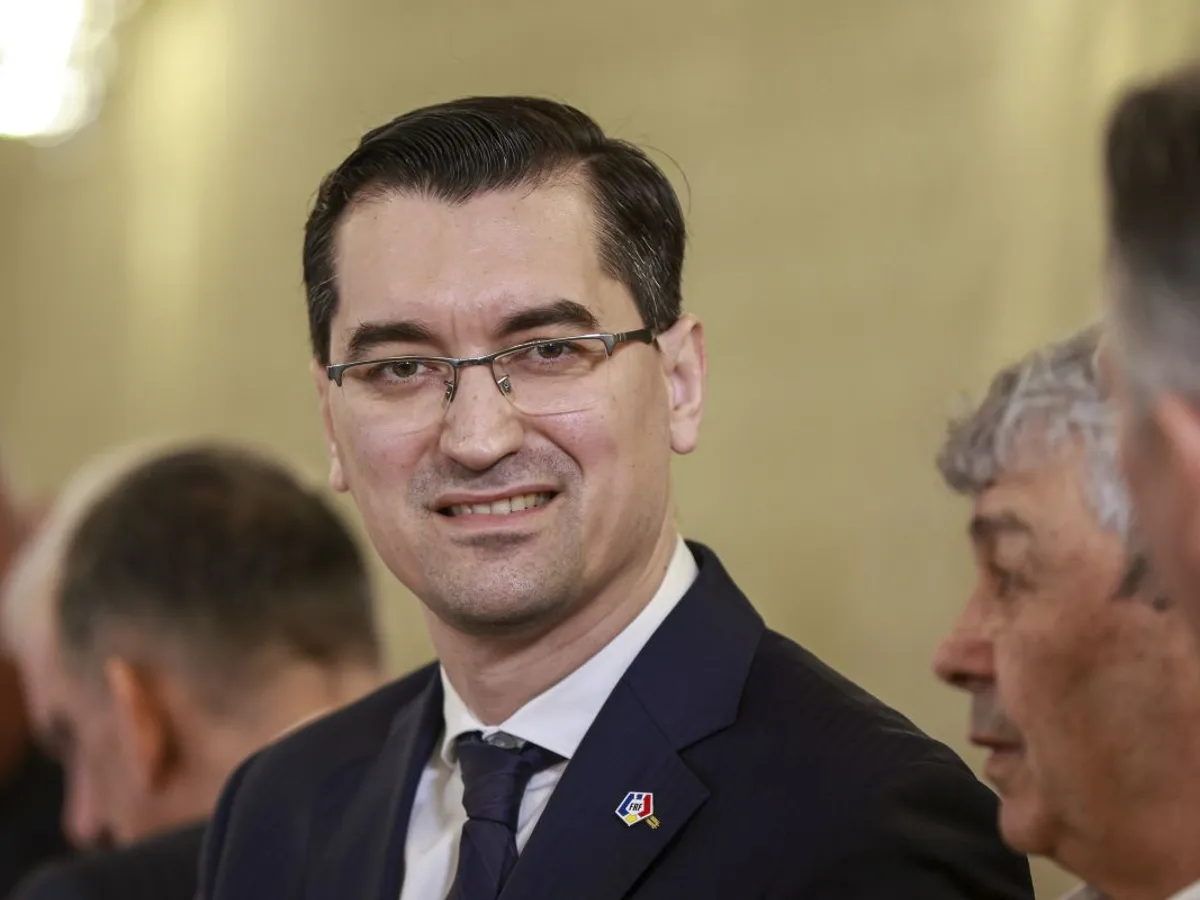 Rpzvan Burleanu, preşedintele Federaţiei Române de Fotbal - Foto: INQUAM PHOTOS/Cosmin Enache