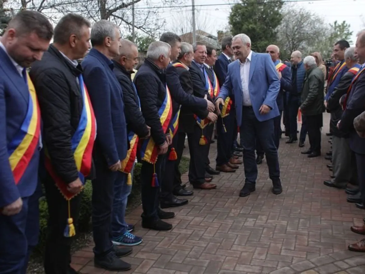 Dragnea rămâne doar cu primarii lui. Foto Inquam Photos/Octav Ganea