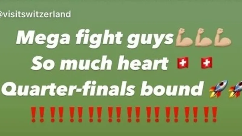 Mesajul lui Federer, de pe Instagram. FOTO: Instagram
