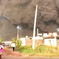 Incendiu in Nigeria Foto: Captura YouTube