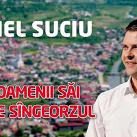 Un afiș al lui Daniel Suciu. Foto Facebook