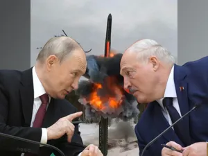 Rusia trimite rachete Oreshnik la granița NATO. Zboară cu 12.000 km/h și lovesc la 5.600 km distanță - Foto: Colaj Newsweek - Profimedia images