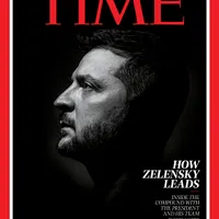 Președintele Zelensky, în Top 100 cei mai influenți oameni în 2022 realizat de revista Time. / Foto: Time, Twitter