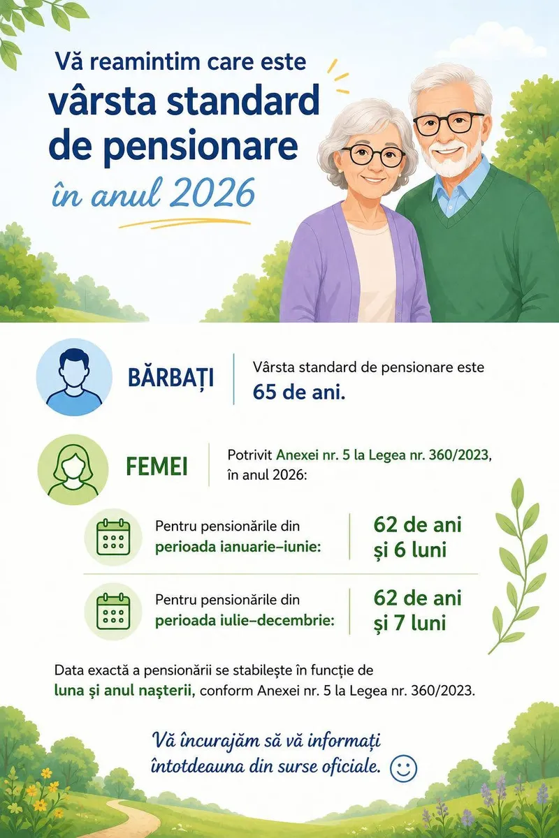 Anunț Casa de Pensii - Foto: Casa de pensii