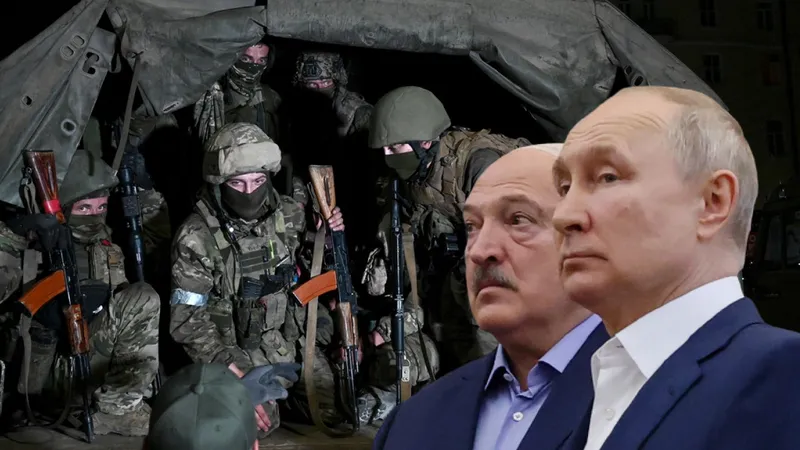Lukașenco și Putin - Foto: Profimedia Images