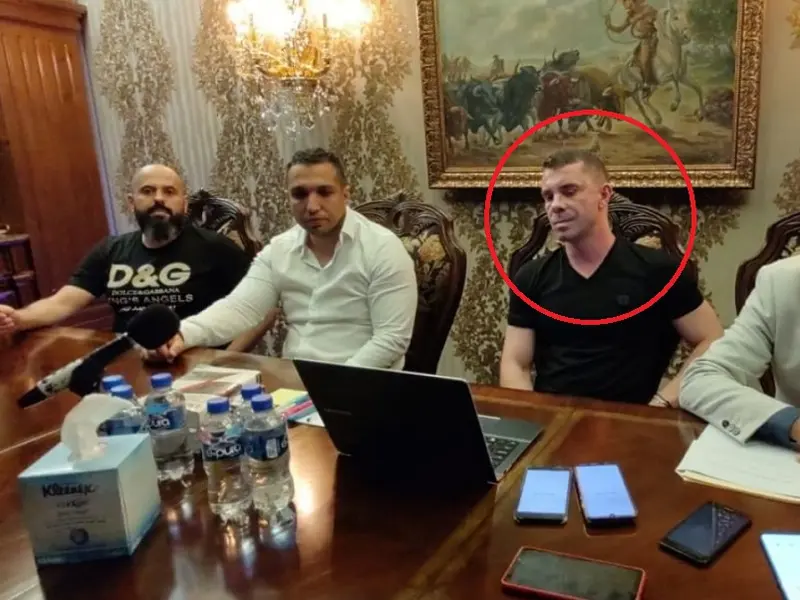 Florian Tudor, zis Rechinu, are o armată de avocați și multe procese. A fost arestat acum nouă luni și nu a fost încă expluzat Foto: milenio.com