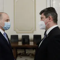 George Maior și Andrei Muraru, avizați favorabil în Parlament pentru pozițiile de ambasadori/FOTO: Inquam Photos/George Călin