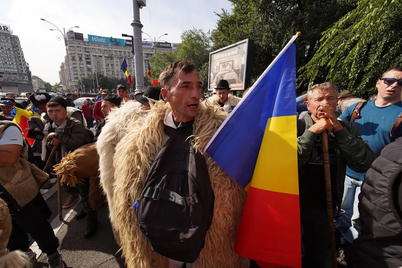 protestul ciobanilor