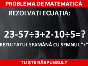 Problemă de matematică Foto: Newsweek