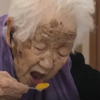 María Branyas Morera, în vârstă de 115 ani, este oficial cea mai în vârstă femeie din lume - Foto: captură video Newsweek