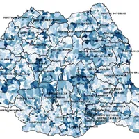 Harta incidenței cazurilor de coronavrus. Sursa: INSP