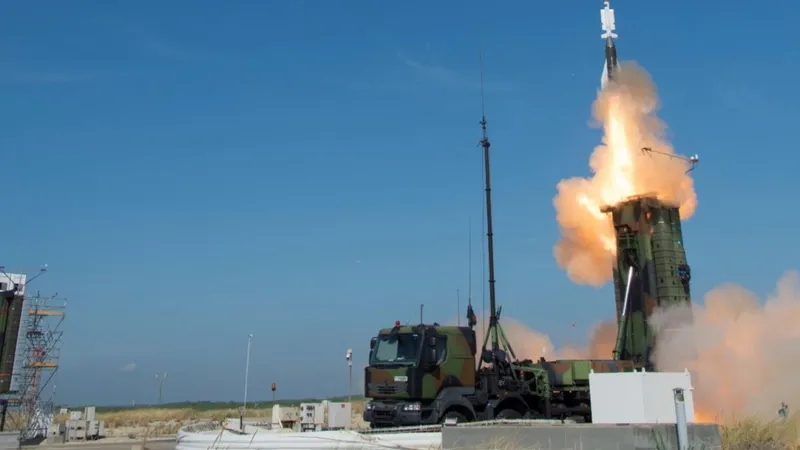 Franța a testat cu succes antiaeriana SAMP/T în România - Foto: defenseromania